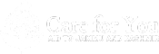 Care for Your logo white